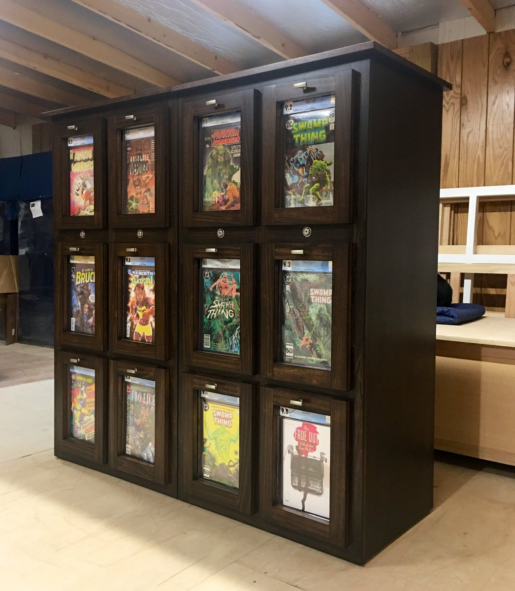 I forget we even have a Twitter, lol. 
12 Graded Comic Drawers!