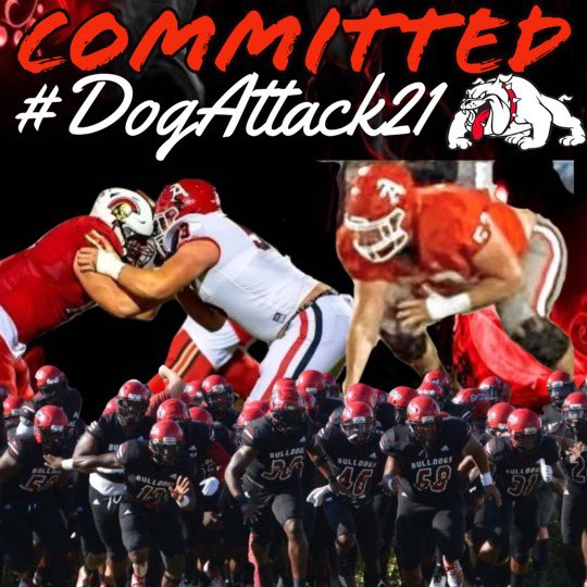 After a great time and talks with <a href="/rmchester00/">Rob Manchester</a> and <a href="/_CoachPWilliams/">Parker Williams</a> I am committed to Georgia military college #DogAttack21