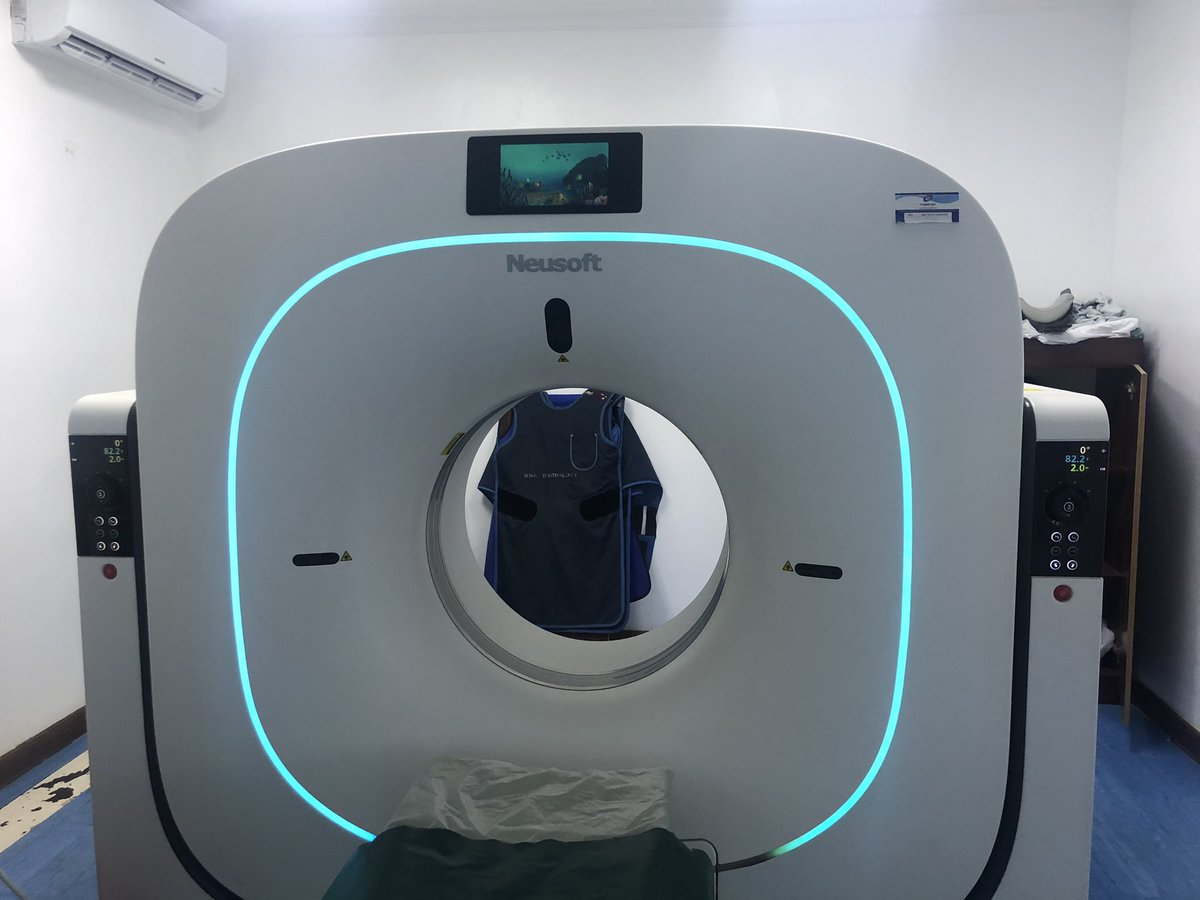 Evansmatmoh's tweet photo. Beauty in my eyes.... NeuViz 64-Slice CT Scanner workstation be like.... #neusoft NeuViz 64 In/En #ctscan https://t.co/YvYbQdJcw2
