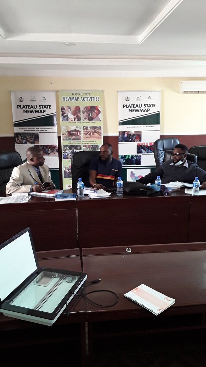 newmapplateau's tweet photo. The RAP implementation audit team has just arrived Jos plateau state for the RAP audit implementation assignment in the  locations where RAP implementation is either ongoing or completed.  Members of the team include Dr Daniel  Ndowei Agajo and Engr Obinna Chibuike. https://t.co/IEfulmmUv0