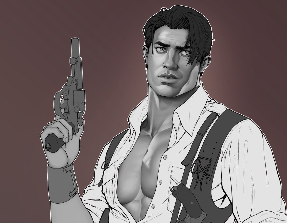 Here's the linework if anyone's interested, for colour practice! https://drive.google.com/file/d/1wPr9WS59c1Gedwse9zgknIMIToAHxd2c/view?usp=sharing