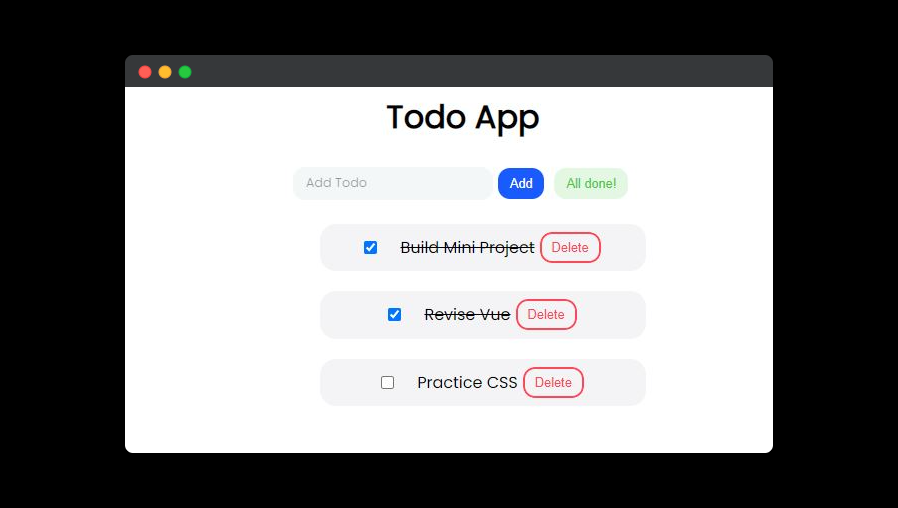 pratik23rj's tweet photo. Hello everyone, I've made this Todo App 🥳 using Vue.js & Vuesax. Please take a look & let me know your thoughts. Suggestions are welcome 😇. Here's the link:
https://t.co/e7iIYqubpf
#beginner #vue #vuesax @vuesax #todo #webdev #webdeveloper https://t.co/jYCWVmTGwT