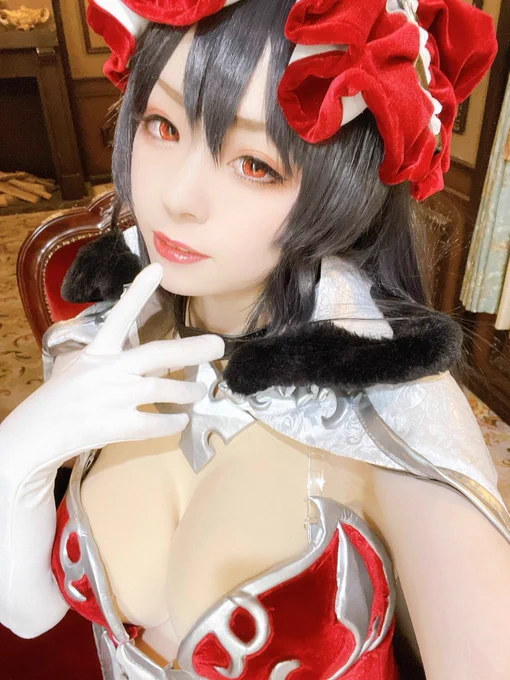 少し前に撮ったイリヤ◥(ฅº￦ºฅ)◤ 
