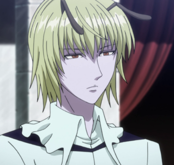 PoissonLanterne's tweet photo. @cantosix Shauapouf de Hunter x Hunter, ça irait bien avec ta voix !! https://t.co/WR9Qfj5NPD