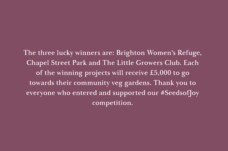 thelittlegrower's tweet photo. We just found out we got the #SeedsOfJoy funding - YAY! Thank you so much to everyone in #Streatham who voted for us! And extra-huge thanks to the @SCCommGarden
team! Congratulations to the other winners too; thank you @higgidy for the opportunity. We can't wait to get started! https://t.co/f7DCUkqUqK