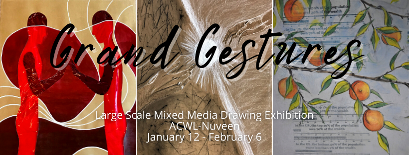 The ACWL-Nuveen Grand Gestures exhibit, open January 12–February 6, is meant to challenge viewers through its sheer scale and bold creative vision. #ThisIsMuskegon visitmuskegon.org/event/grand-ge…