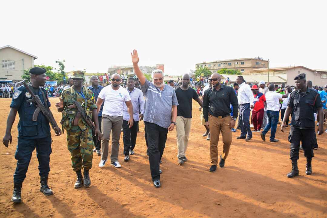 As late former President Jerry John Rawlings lays in state for us to pay our last respect, let us be reminded that he stands as a solid example of courage, strength, and integrity—the values we want to show to the rest of the world. We've lost an important voice. Rest well, sir.