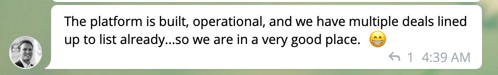 Roadmap- Genesis staking Q1- Mainnet, RST, and LMX (bitcoin mining token that's also part of Realio in Q2- hints at deals coming up8/