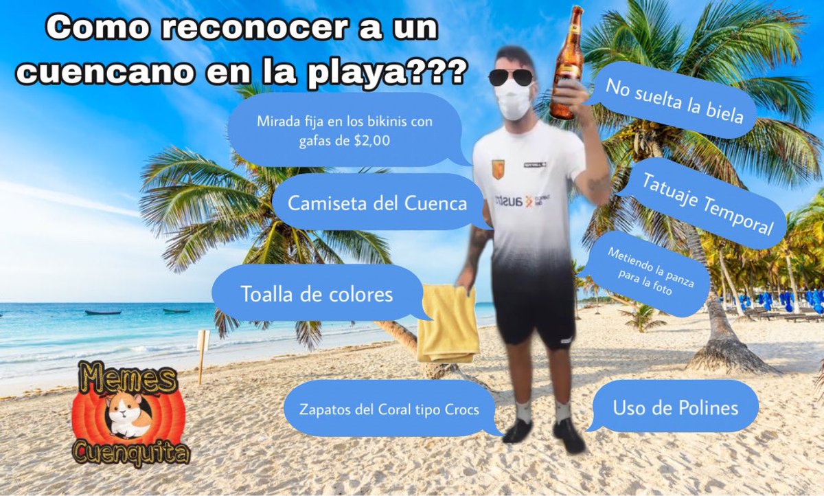 Dorregaray listo con los “servicios relevantes” siendo un cuencano más  pidiendo la nacionalidad... Si lo miras en la playa, es un compatriota  más..., image size:1200x722