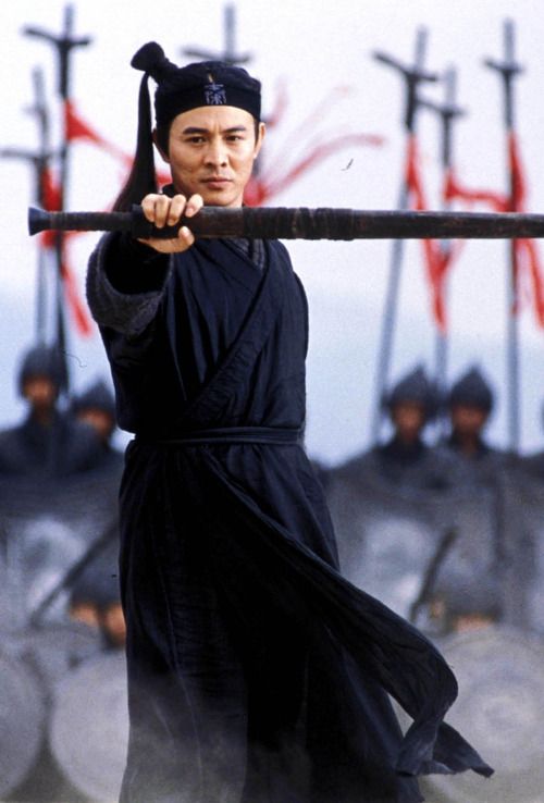 In modern times, it's gone beyond exaggeration and into the ridiculous, like Zhang Yimou's overrated Hero where characters can effortlessly block an entire army's arrows