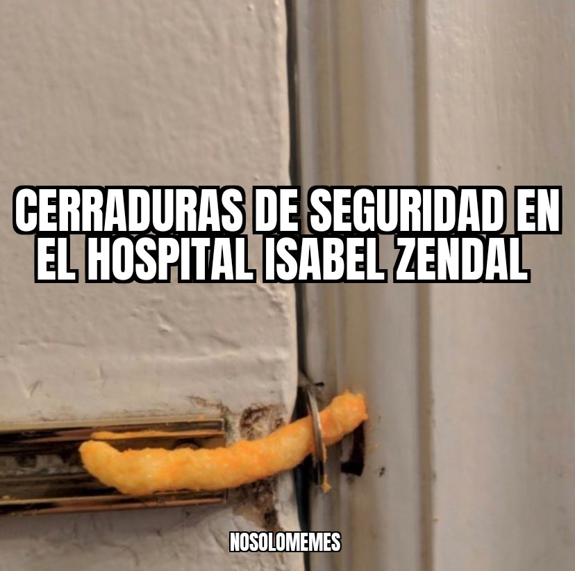 NosoloMemes's tweet photo. #hospitalZendal https://t.co/v8ARnqKDGy