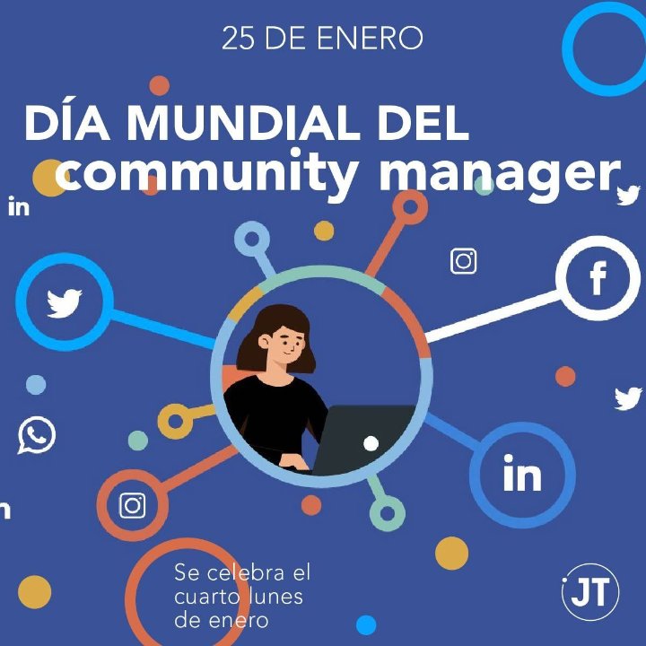 BorrellNelys's tweet photo. #CommunityManager| Felicitaciones especiales para los incansables guardianes de la imagen, el crecimiento, la creatividad, el emprendimiento, la conexión y empatía con el público de empresas, negocios, compañías.
Feliz día colegas🤗 https://t.co/TTFvFsOZ8F