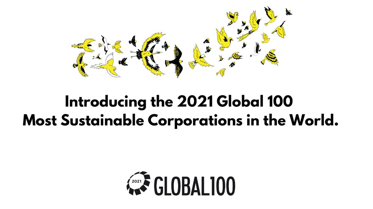 What makes a  #Global100 company stand apart from its peers?  #RacetoZero  #ClimateAction