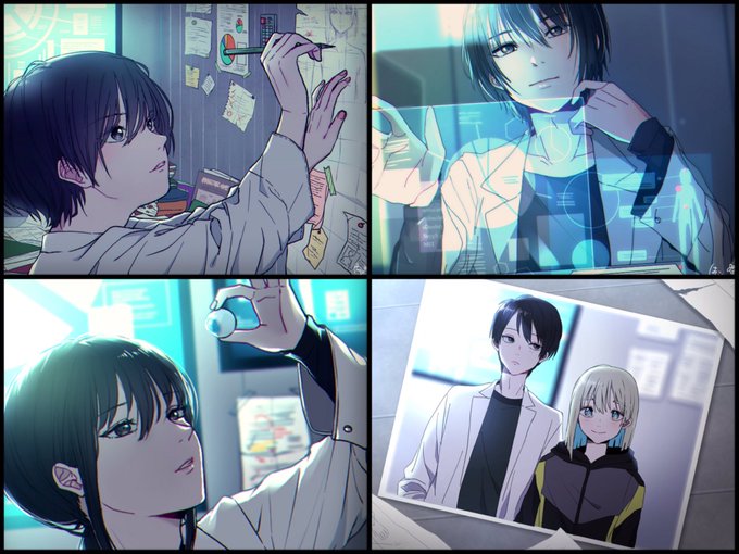 博士とメイ 