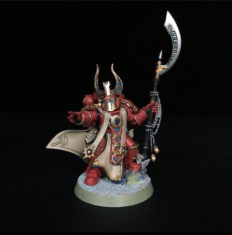 wingedpaints's tweet photo. 30K Ahriman, absolutely love this model, hope I did it justice ✌️ @WarComTeam #WarhammerCommunity #PaintingWarhammer #warhammer40k https://t.co/5S4888Swww