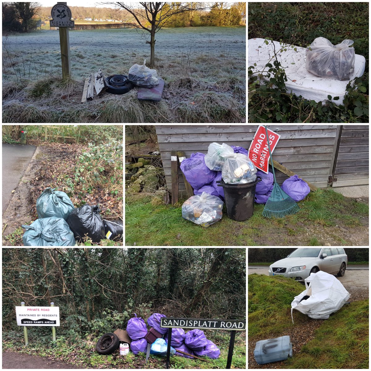 MCC_NT's tweet photo. It looks like the litter bugs have persisted whatever the restrictions. So thank you to the local community and our dedicated litter picking volunteers for fighting the good fight and conserving our #Countryside @MCC_NT through these difficult times.  #volunteers @KeepBritainTidy https://t.co/a0oO50mQCH