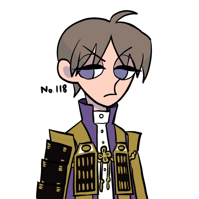 アイコンにしようとしたけど迷ってる長谷部くん 