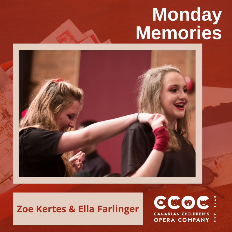 Check out today's #MondayMemories by CCOC alumni Zoe Kertes &amp; Ella Farlinger! Since meeting and bonding during their CCOC days, Zoe &amp; Ella have remained great friends and recently became business partners. Read their full post on our Facebook page: ow.ly/fcDc50DfWUq