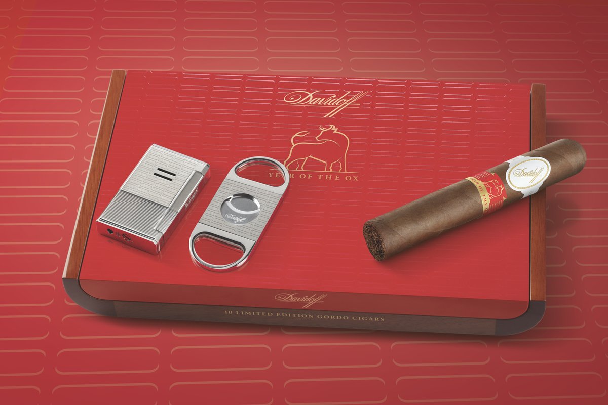 Davidoff Year of the Ox Limited Edition 2021 Launching This Month (Update) halfwheel.com/davidoff-year-… #2ndstcigars #SCMBrands