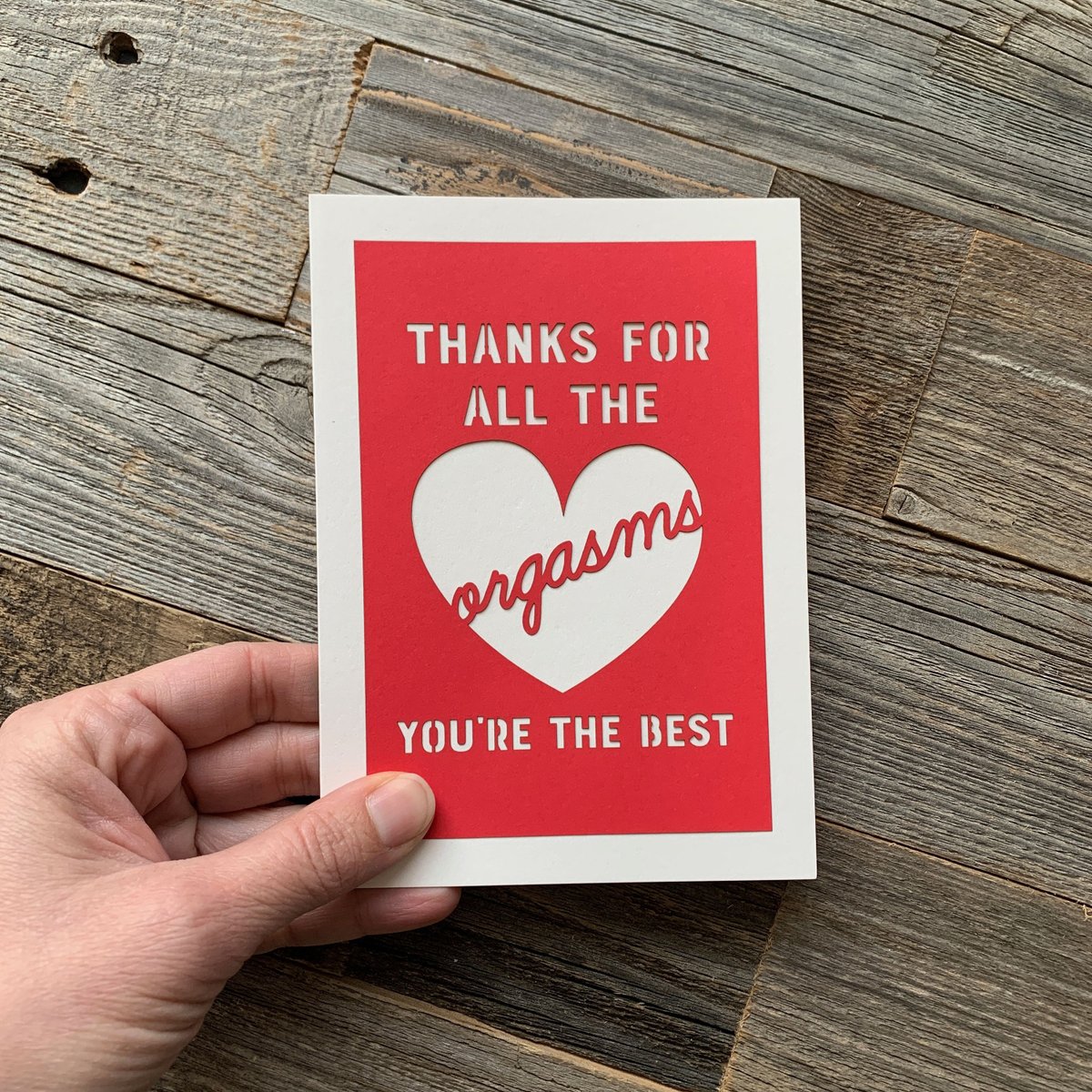 LouiseLauret's tweet photo. Thanks for the great review bethanyeilish11 ★★★★★! https://t.co/mLtGmgumnQ #etsy #white #anniversary #red #valentinesdaycard #cardforboyfriend #cardforgirlfriend #cardforhusband #cardforwife #funnyvalentinesday https://t.co/9BWjbp1cET