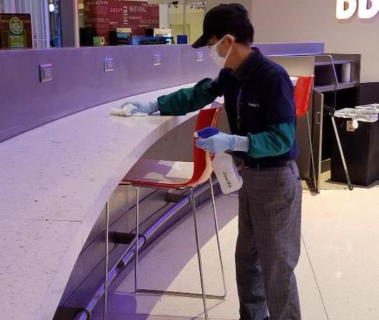 DallasLoveField's tweet photo. #LOVEready Our work doesn't stop when the last plane lands.
The DAL custodial team disinfects and cleans the terminal every night after travelers depart. https://t.co/vMVPaCJuGD