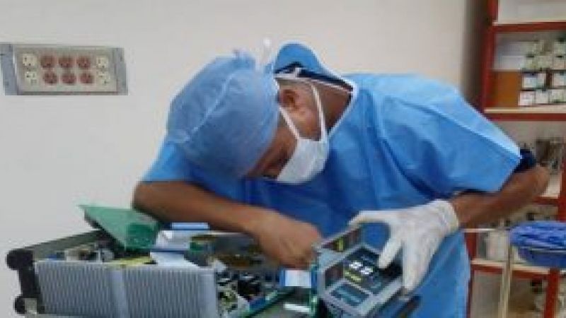 Gobierno Bolivariano inauguró el Taller Nacional de Electromedicina mazo4f.com/234502  #VenezuelaPatriaLibre