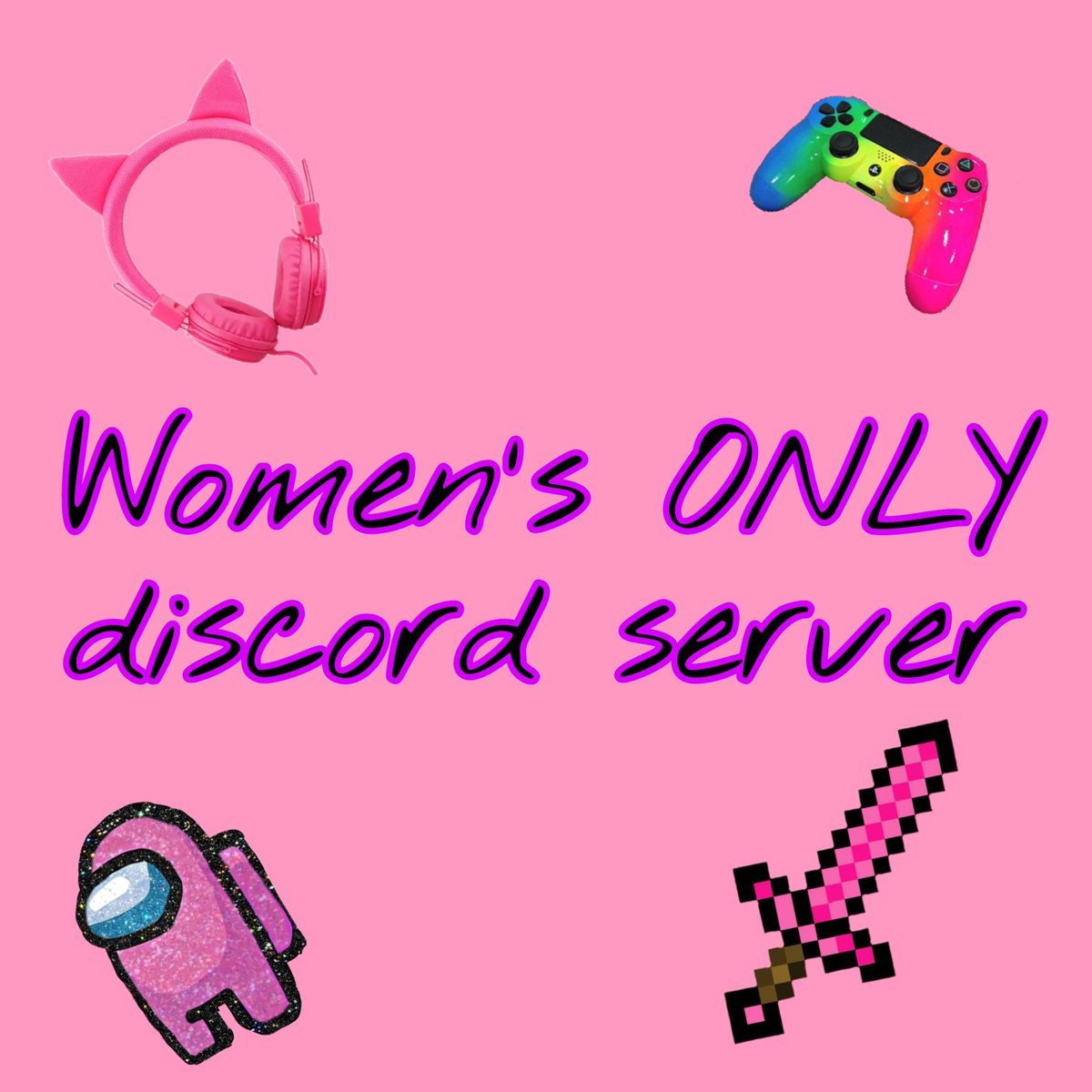 CaptGrunch20's tweet photo. Want to join a women's only discord server? Want to meet other cool gamer girls and make new friends?  Join below. https://t.co/WpUJsa8MLn

#girlgamers #girls #gamergirl #gamergirls #gamers #GamersUnite #girlpower #SmallStreamerCommunity #smallstreamers #twitchaffiliate https://t.co/o4ncxg6w1A