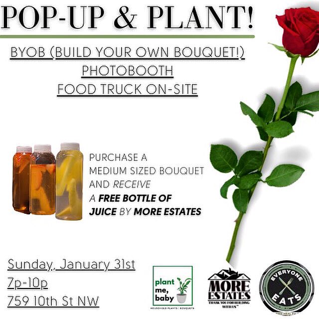 nicoleScarlett_'s tweet photo. #ATLANTA ! Come Build With Us!
Sunday, January 31st from 7p-10p, #PlantMeBaby and #MoreEstates have teamed up to bring you an exclusive Pop-Up Event!
$5 RSVP.
$25 PHOTOSHOOTS at #curatedbyscarlett ‘s Photobooth
$35 B.Y.O.B (BUILD YOUR OWN BOUQUET) W/ @PlantMeBabyAtl https://t.co/jWZiYO2RSp