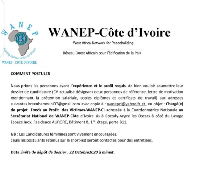 WANEP-CI tweet media