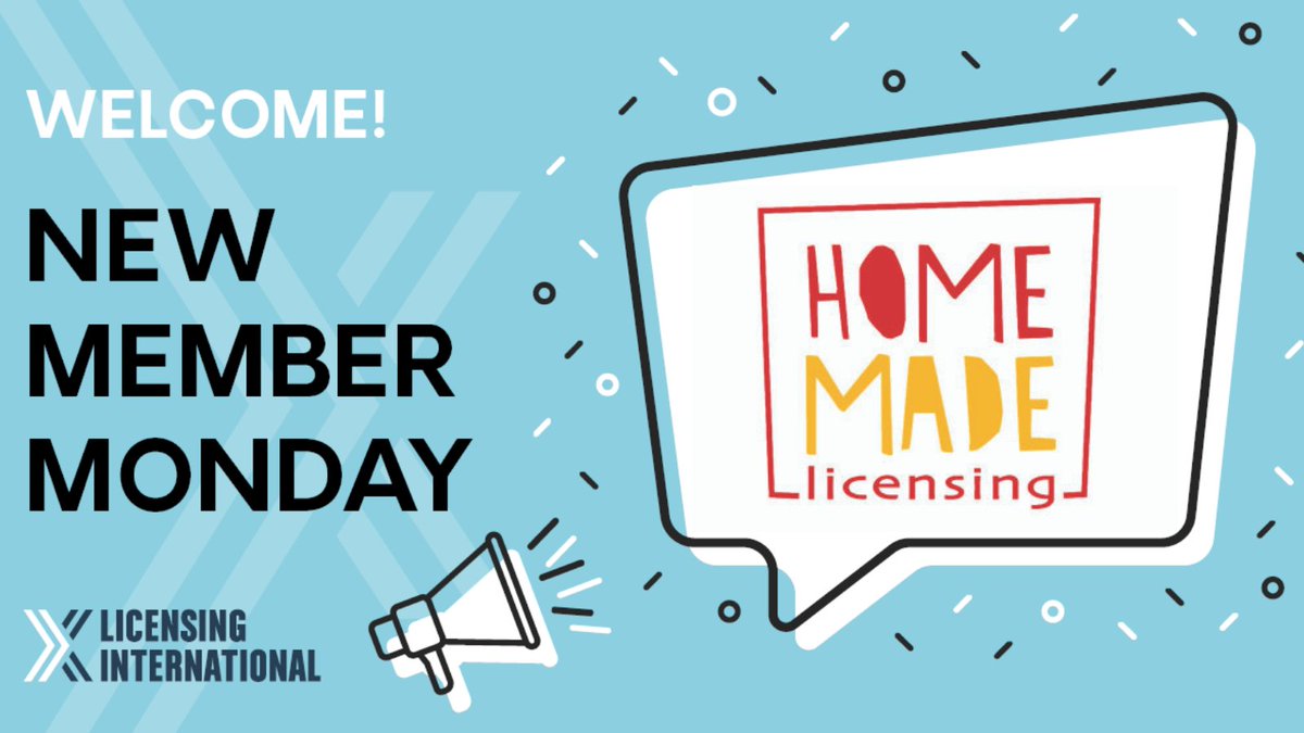 Licensing_Intl's tweet photo. Bienvenue to our new French Licensing International member Home Made Licensing. Founded in 2011 by Aline Goudin, their mission is to build long-term programs for licensed products. Find out more at: https://t.co/1qfmKYponw                                      #membermonday https://t.co/VGPEsBGfy3