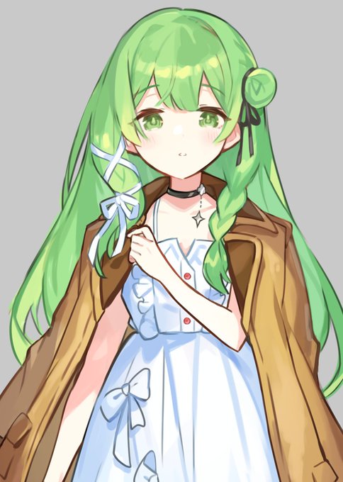 森中花咲勝ちヒロイン衣装コンテストのtwitterイラスト作品