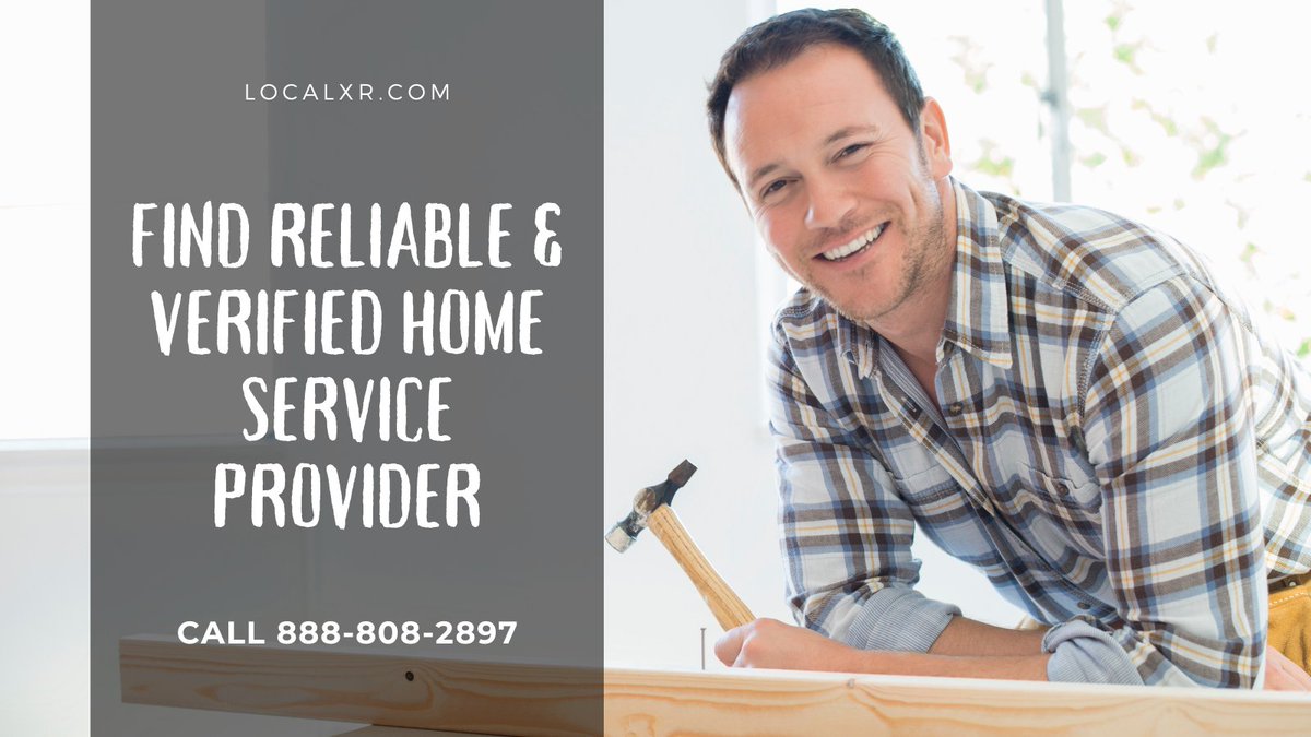 LocalXR's tweet image. Hire a verified professional for Electrical, Plumbing, Carpentering, HVAC, or Home Cleaning services near you. Call 888-808-2897 now.
#smallbusiness #localbusiness #localservice #homeservice #Chicago #MondayMotivation #mondaythoughts #California #Texas #LosAngeles #Houston