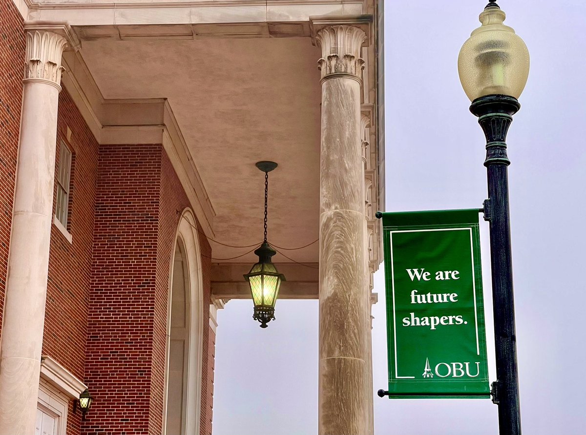 Welcome back to campus, students! We are praying for you today as you kickoff the first day of class for the spring semester!!! #obubison