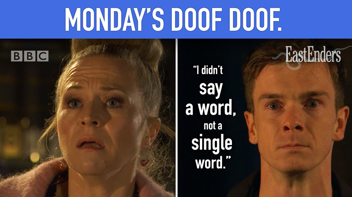 To catch up on tonight's episode of #EastEnders click this link 👉bbc.in/2MoQ8lq