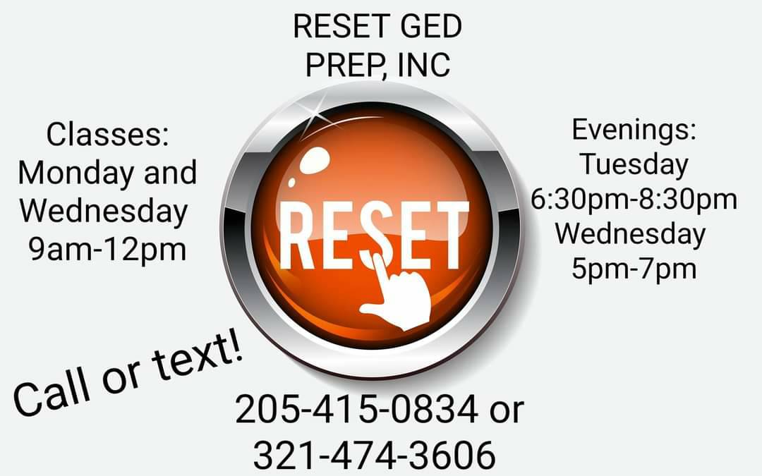 GED class starts at 9am each morning, Monday-Thursday at the old Handy TV building! Classes are free❤ We also offer evening classes as well as virtual and self paced! Contact me today to get registered for the second semester of classes! 

Tamera Hinton
205-415-0834