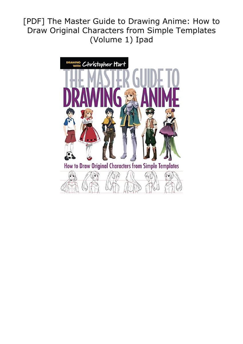 Pdf The Master Guide To Drawing Anime How To Draw