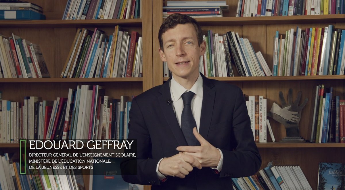 ggrandjean's tweet photo. Un message fort sur la place centrale de l'adjt-gestionnaire dans l'écosystème #EPLE : la vidéo @EdouardGeffray , DGESCO @education_gouv , en introduction webinaire @aji_france sur #RSE en #college et #lycée. Un grand merci à lui pour sa disponibilité.
https://t.co/AKJfJD0Bmn https://t.co/rYumTh46U3