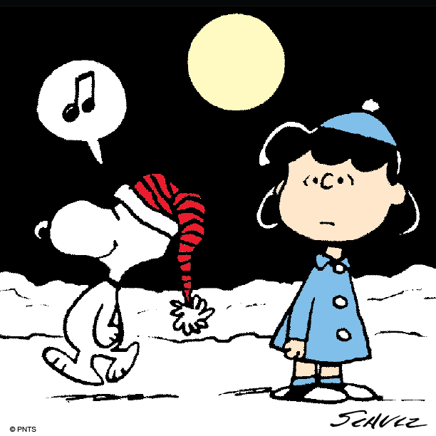 Snoopy's tweet photo. Happiness is humming your favorite tune 🎵 https://t.co/8VzjXoy4MF