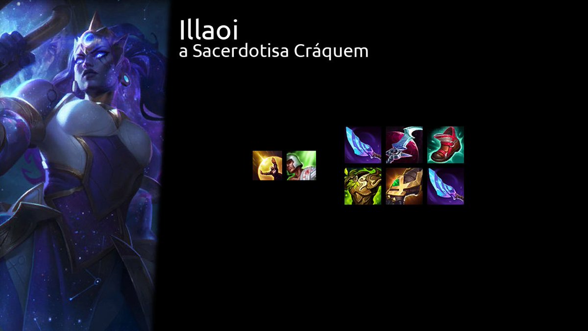 Illaoi, a Sacerdotisa Cráquem - League of Legends