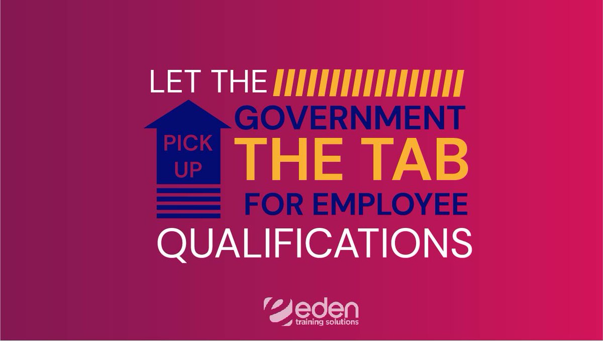 EdenTrainingUK's tweet photo. The government will pay 95% of the cost of a qualification if you work for an SME.
(Psst..Since last March, a quarter of the learners we have trained have been on #furlough, so don't let this stop you finding out more! ) #ApprenticeLevy
Get in touch. https://t.co/5wgVQkAoil https://t.co/fWHQrBV8pR