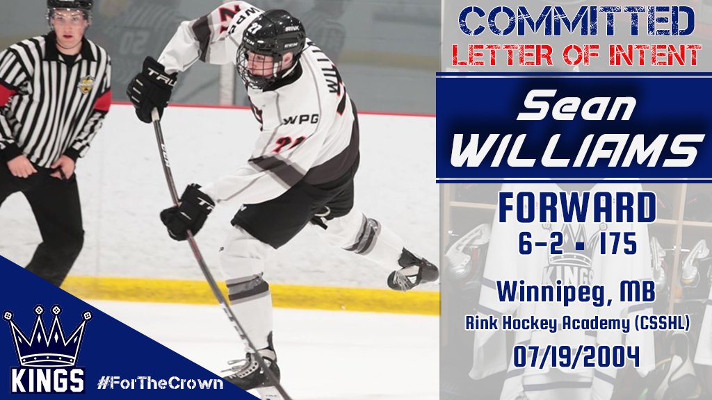 dauphinkings's tweet photo. 📝LOI📝| Winnipeggers Brayden Stevenson &amp; Sean Williams are the latest players to sign a letter of intent to join the Dauphin Kings in 2021-22!

🔗https://t.co/b1nkezdNZf

#MJHL #ForTheCrown 👑 https://t.co/Zh6SxNkXmQ