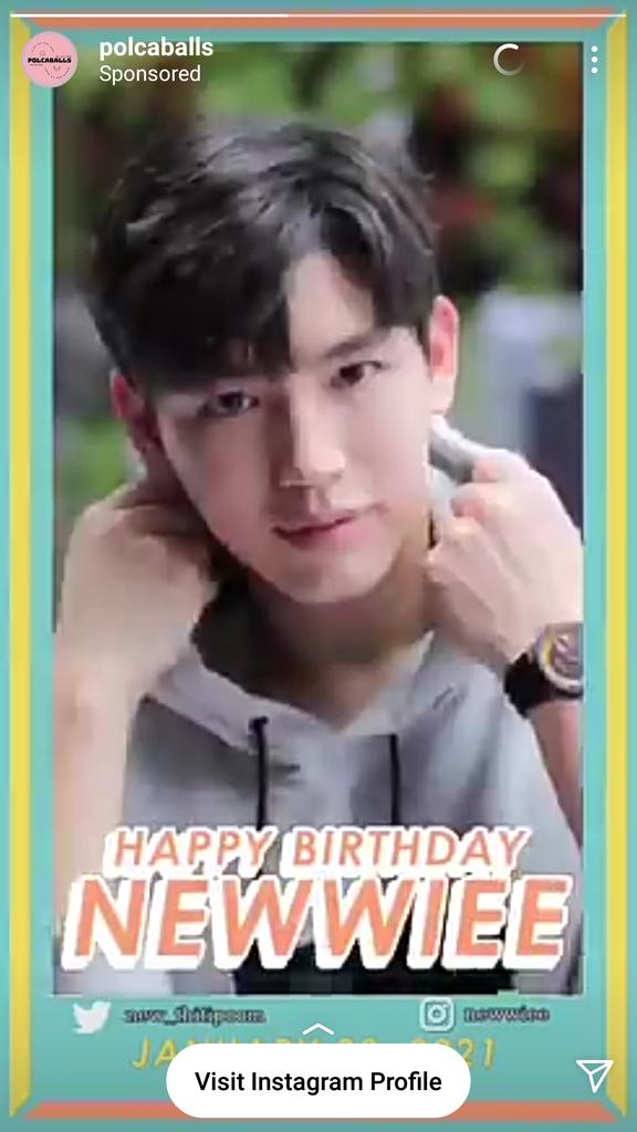 _haibaraa's tweet photo. I found it 😍 Nice and beautiful video ads. Newwiee looks very cute and adorable💙 Thank u @polcaballs for created birthday video💙 #Newwiee https://t.co/z60svyhDfN