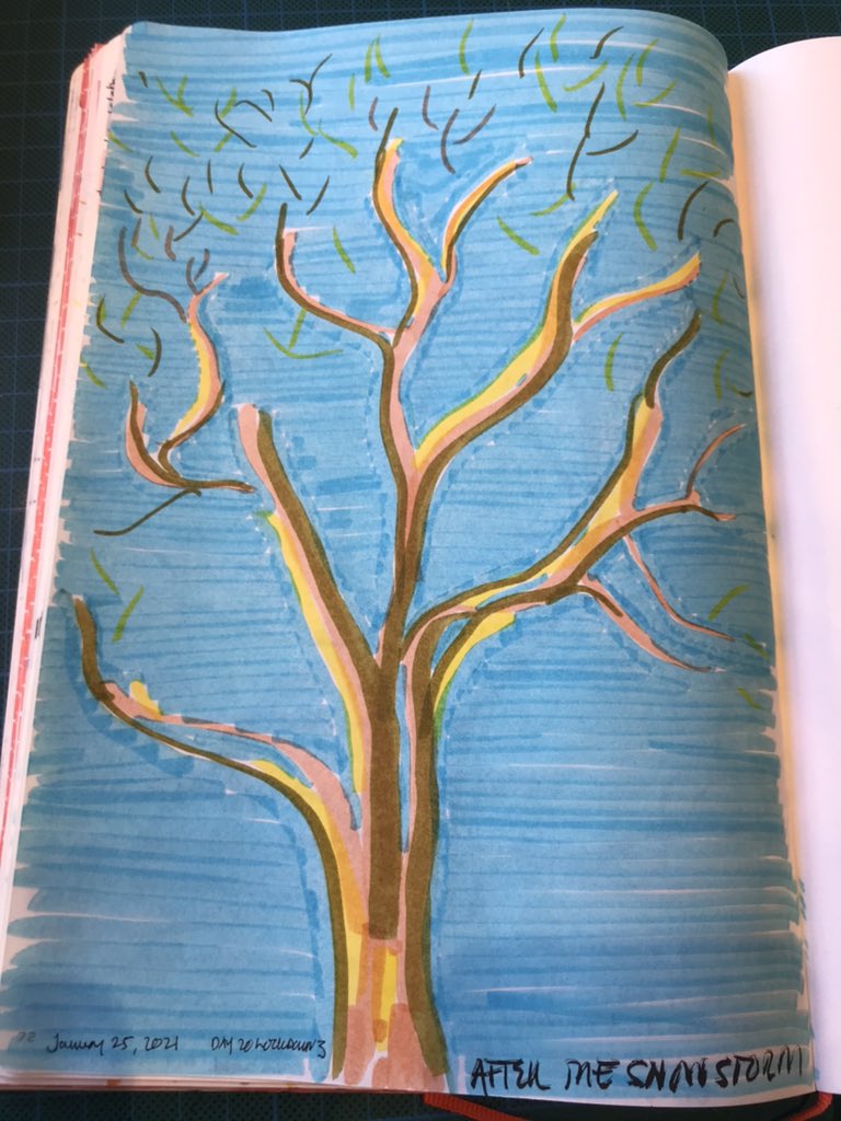 Evalyn7's tweet photo. @SophieherX After the storm light #lockdowntree #20 https://t.co/TIYL1HyjGF