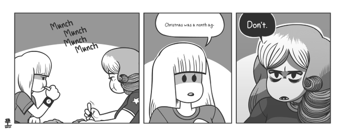 Don't remind me that time is fleeting while I'm eating... 