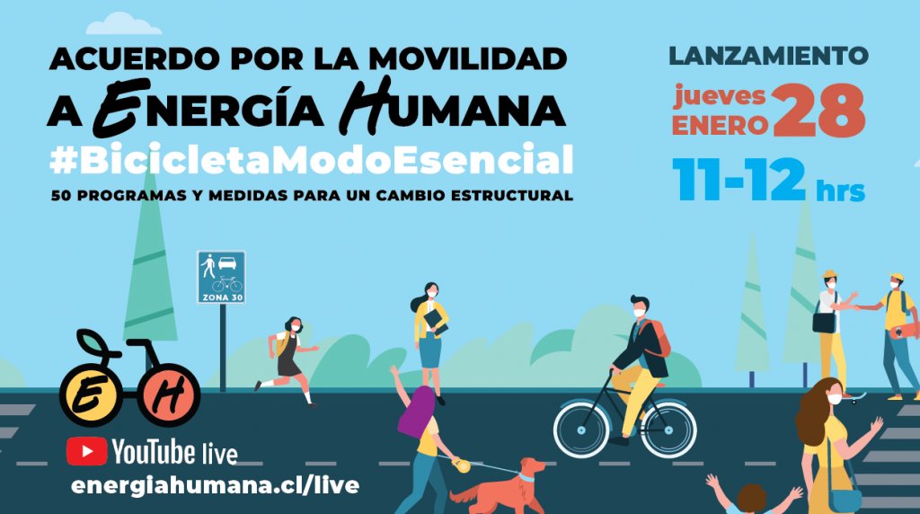 En medio de la crisis sanitaria por el Covid-19 la bicicleta y la caminata se han convertido en opciones de movilidad esenciales.

Firma tu también el Acuerdo por la Movilidad a Energía Humana y acompáñanos en el lanzamiento este 28 de enero a las 11 hrs

#BicicletaModoEsencial