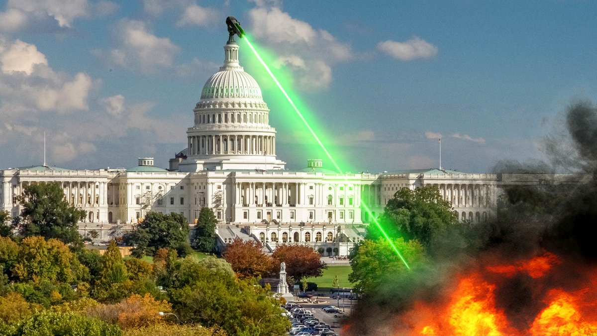 Congress Investigating Why Capitol Dome’s Atomic Vaporizing Ray Wasn’t Deployed To Eviscerate Rioters bit.ly/2MhfK3v