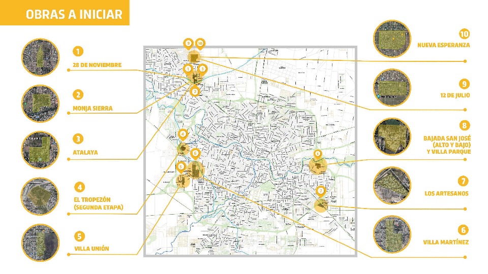 Se ejecutarán obras de infraestructura para 4 mil familias de la Capital
