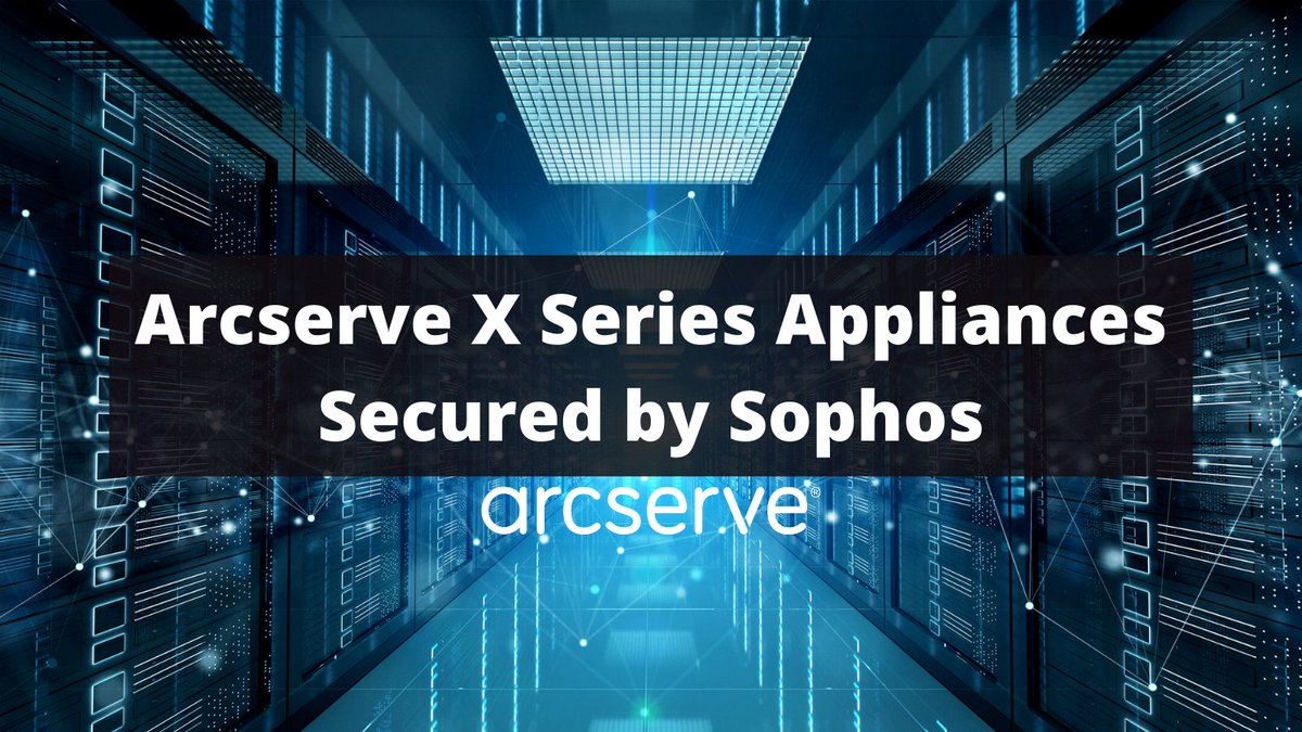 Arcserve's tweet image. If you're looking to defend your #IT infrastructure against #cyberattacks, #ITdisasters, and #dataloss, stop scrolling! ✋❌
We explain how our all-new X Series Appliances secured by @Sophos can help you achieve all the above and more. Check it out hubs.la/H0Fn4MC0