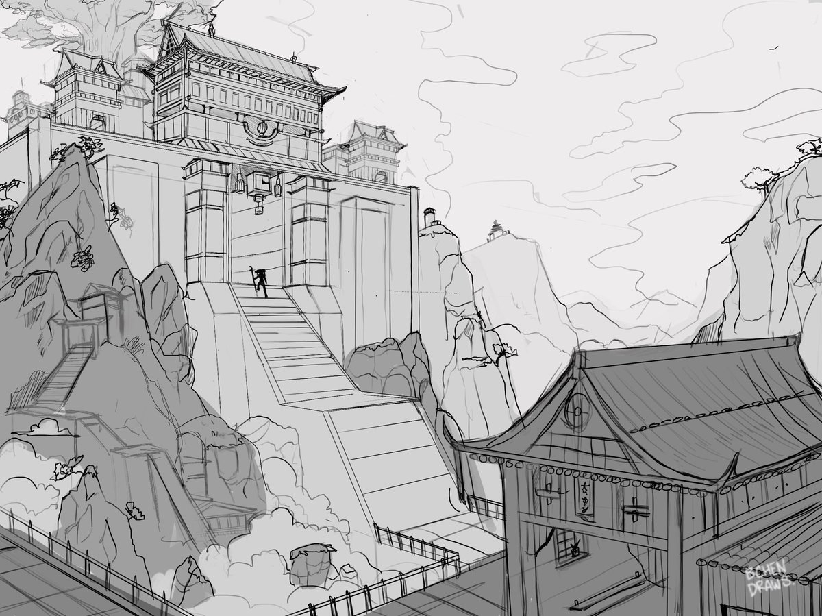 bchenchen_'s tweet photo. Scenery stuff????? Idek. Was fun tho 🥸👍🏻 https://t.co/x6EKJSvUQF