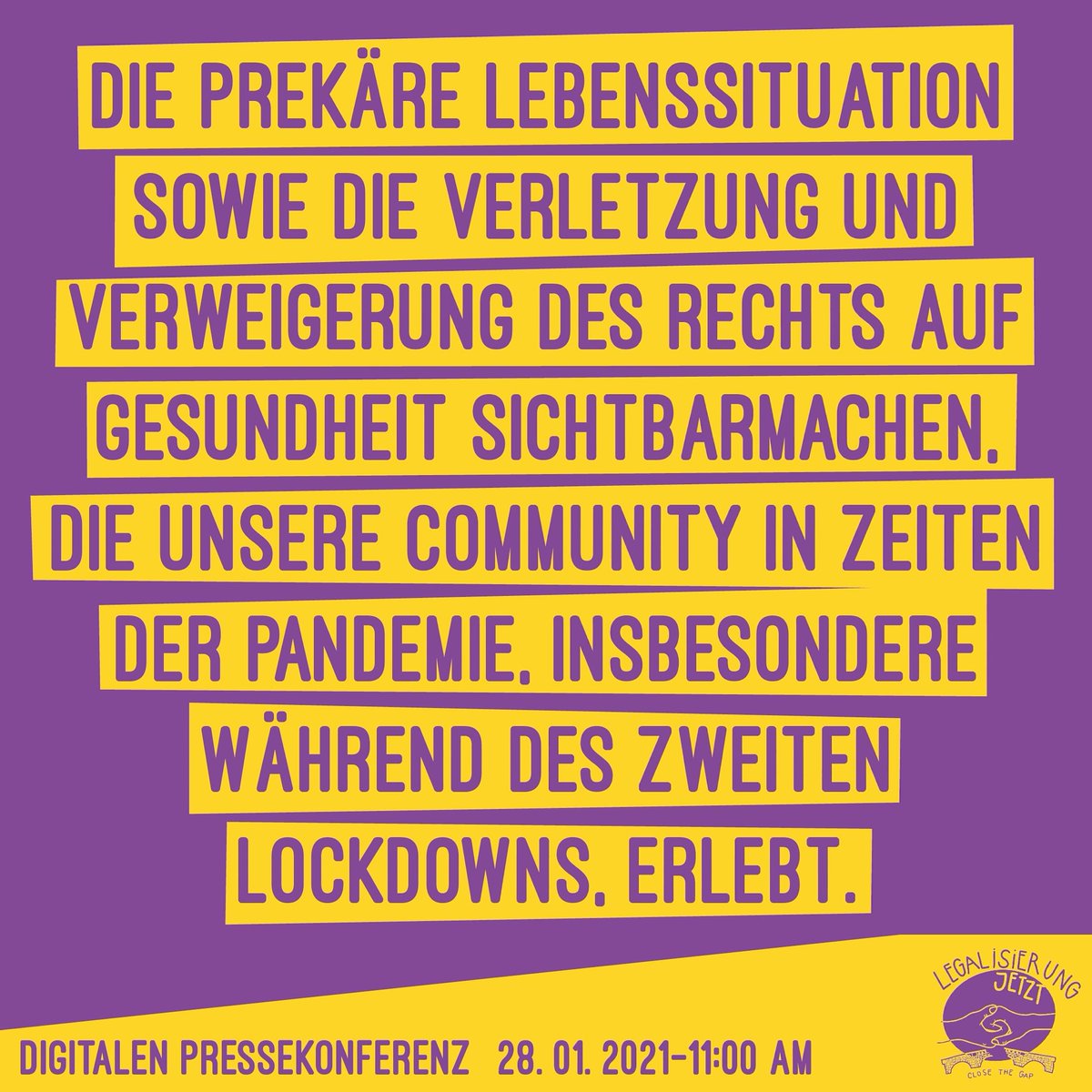legaljetzt's tweet photo. Legalisierung von alle undokumentierte Migrant*innen wäre die Lösung.
@BerlinRespect @FAU_Berlin @KGK_News @solcitybln @women_in_exile @Unteilbar_ @wellcomeunited @ISDBund @nothilfe @mediburo @malteserberlin @SeebrueckeB https://t.co/a3QEiEc2d9